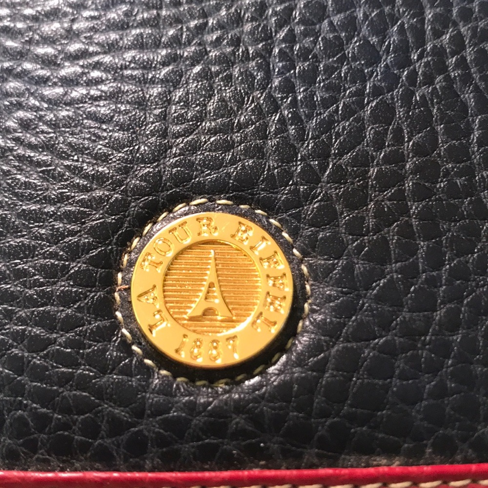La‎ Tour Eiffel Leather Wallet Vintage NEVER USED - Picture 6 of 6
